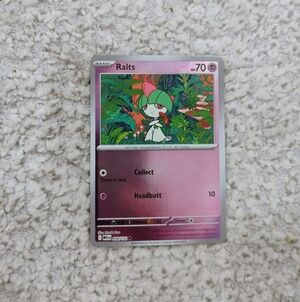 POKEMON TCG Card Ralts Reverse Holo Mega Evolutions 058/132 PZ